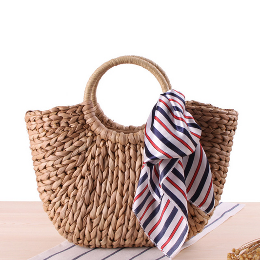 Carrying straw bag